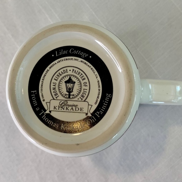 Thomas Kinkade Lilac‎ Cottage ceramic mug - Picture 6 of 7